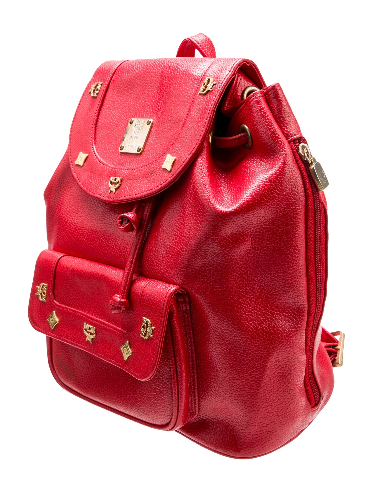 MCM Leather Backpack