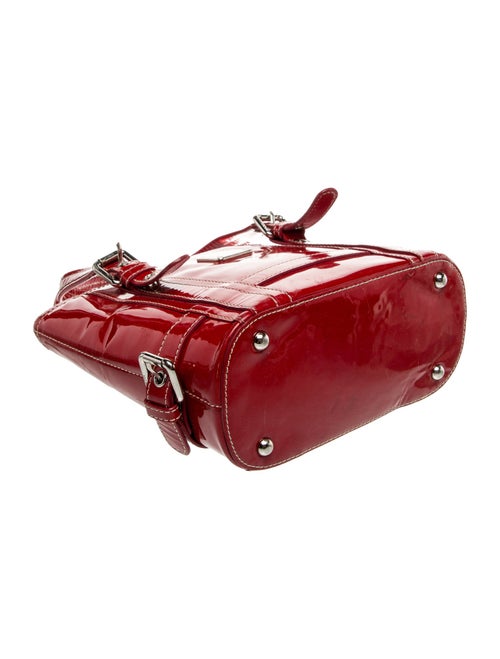 MCM Patent Leather Top Handle Bag