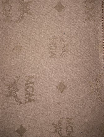 MCM Canvas Top Handle Bag