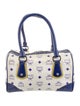 MCM Leather Top Handle Bag