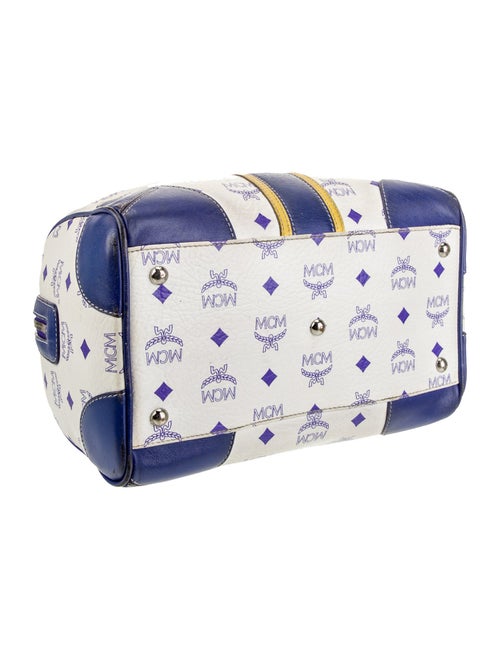 MCM Leather Top Handle Bag