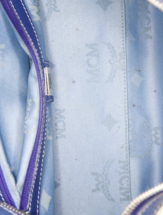 MCM Leather Top Handle Bag