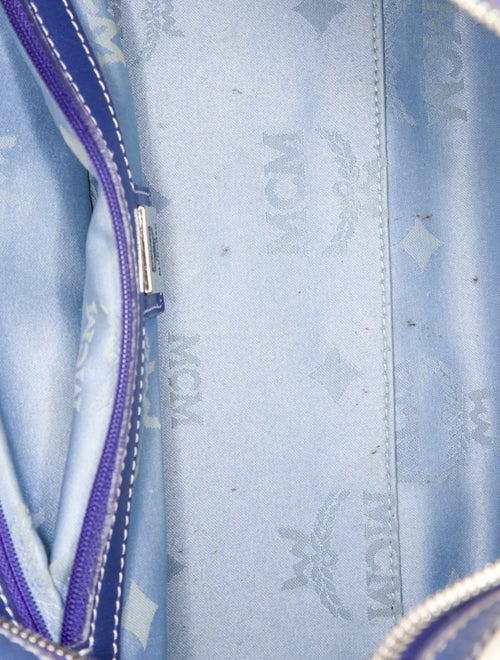 MCM Leather Top Handle Bag