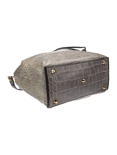 MCM Leather Bucket Bag