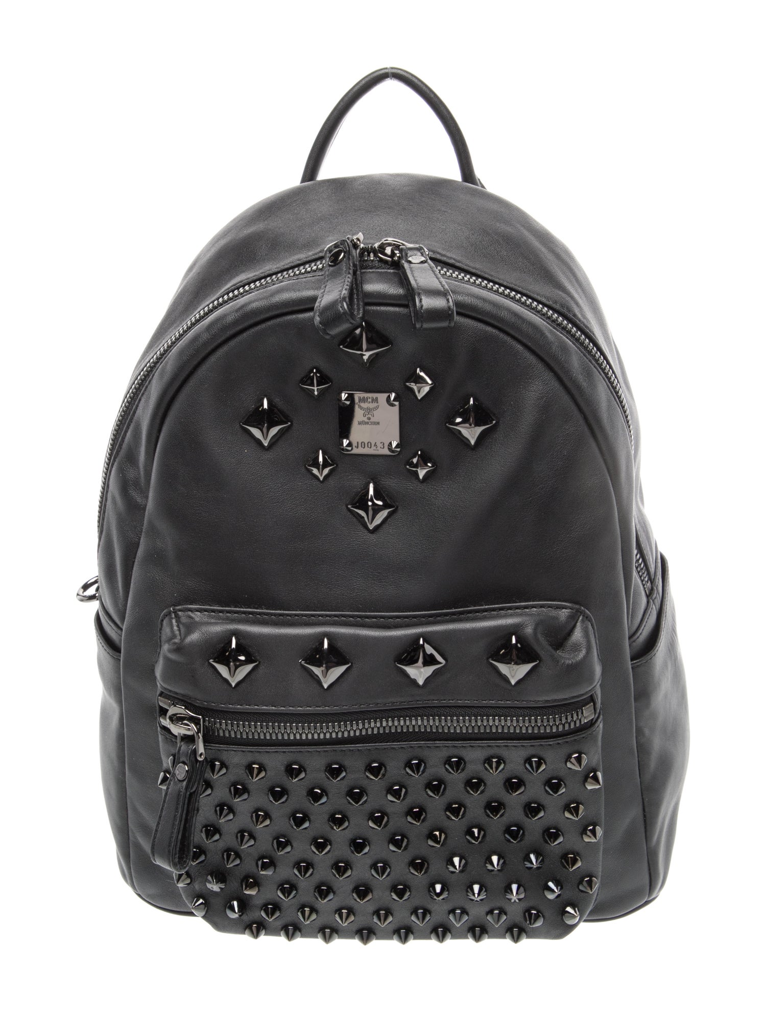 MCM Leather Backpack