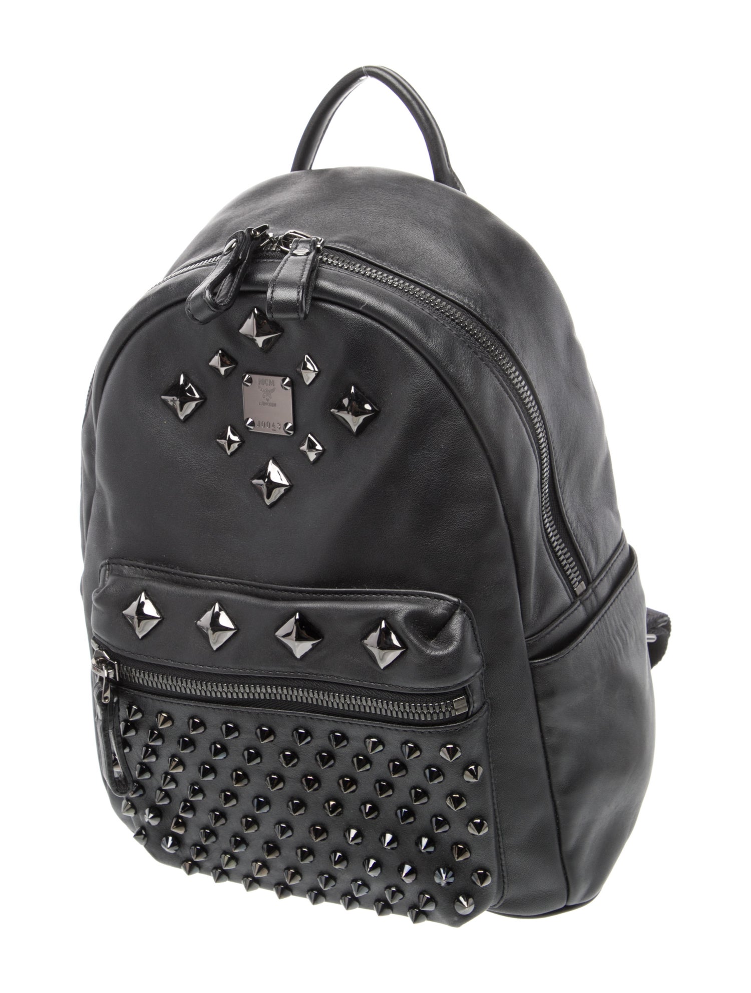 MCM Leather Backpack