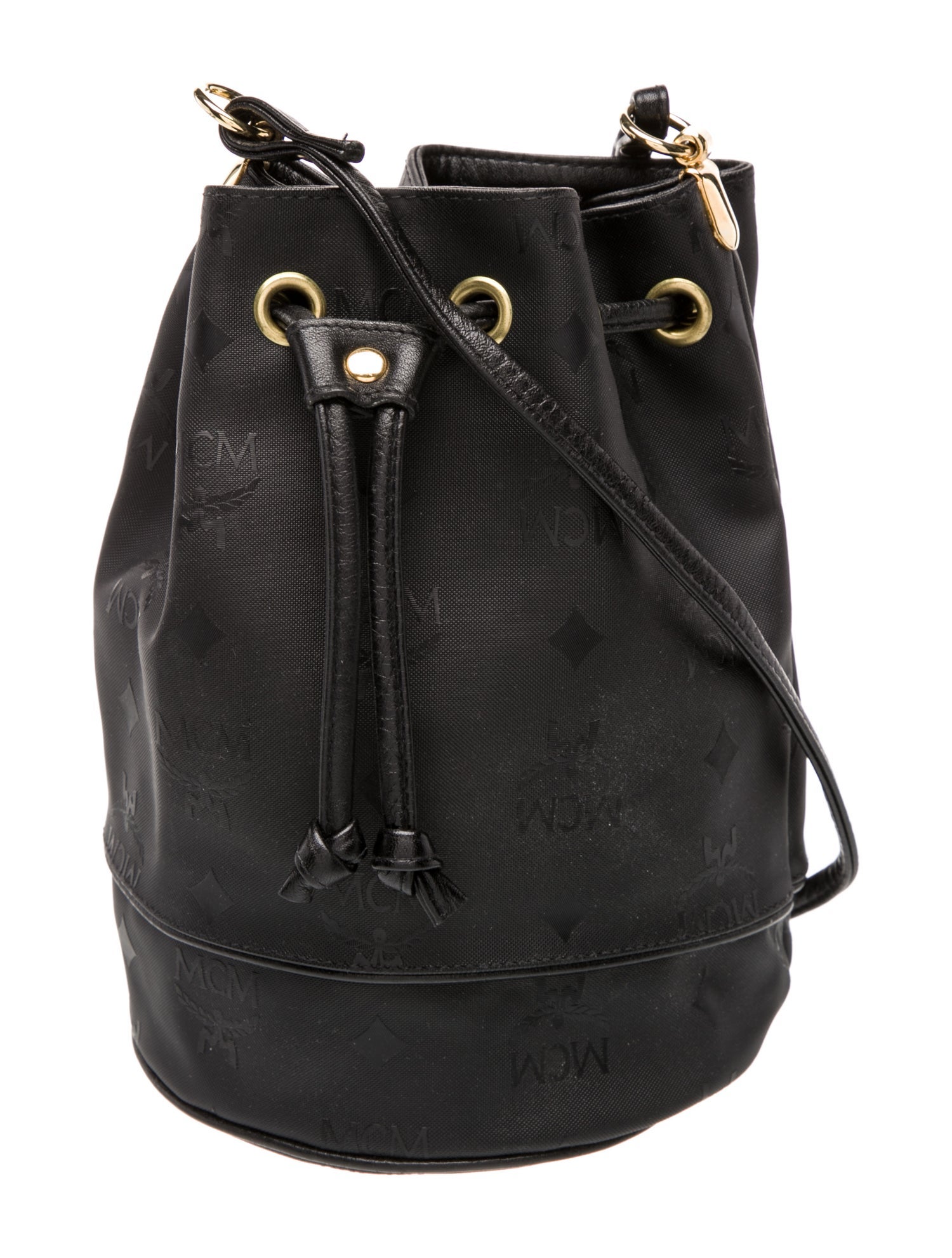 MCM Visetos Bucket Bag Vintage