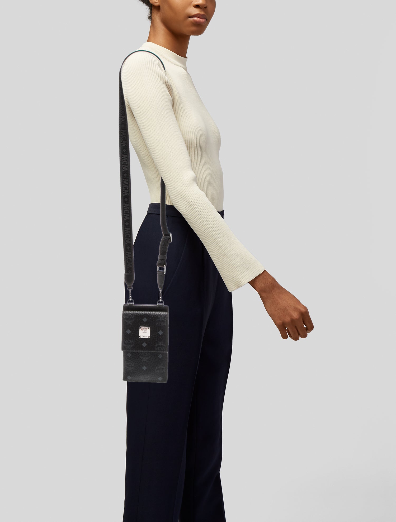 MCM Monogram Crossbody Bag