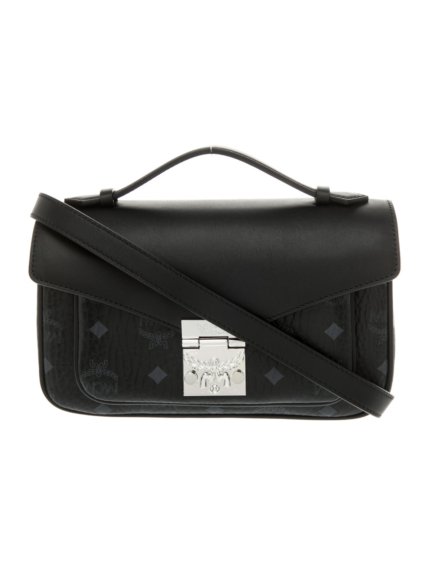 MCM Visetos Crossbody Bag Medium