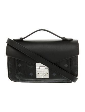 MCM Visetos Crossbody Bag Medium