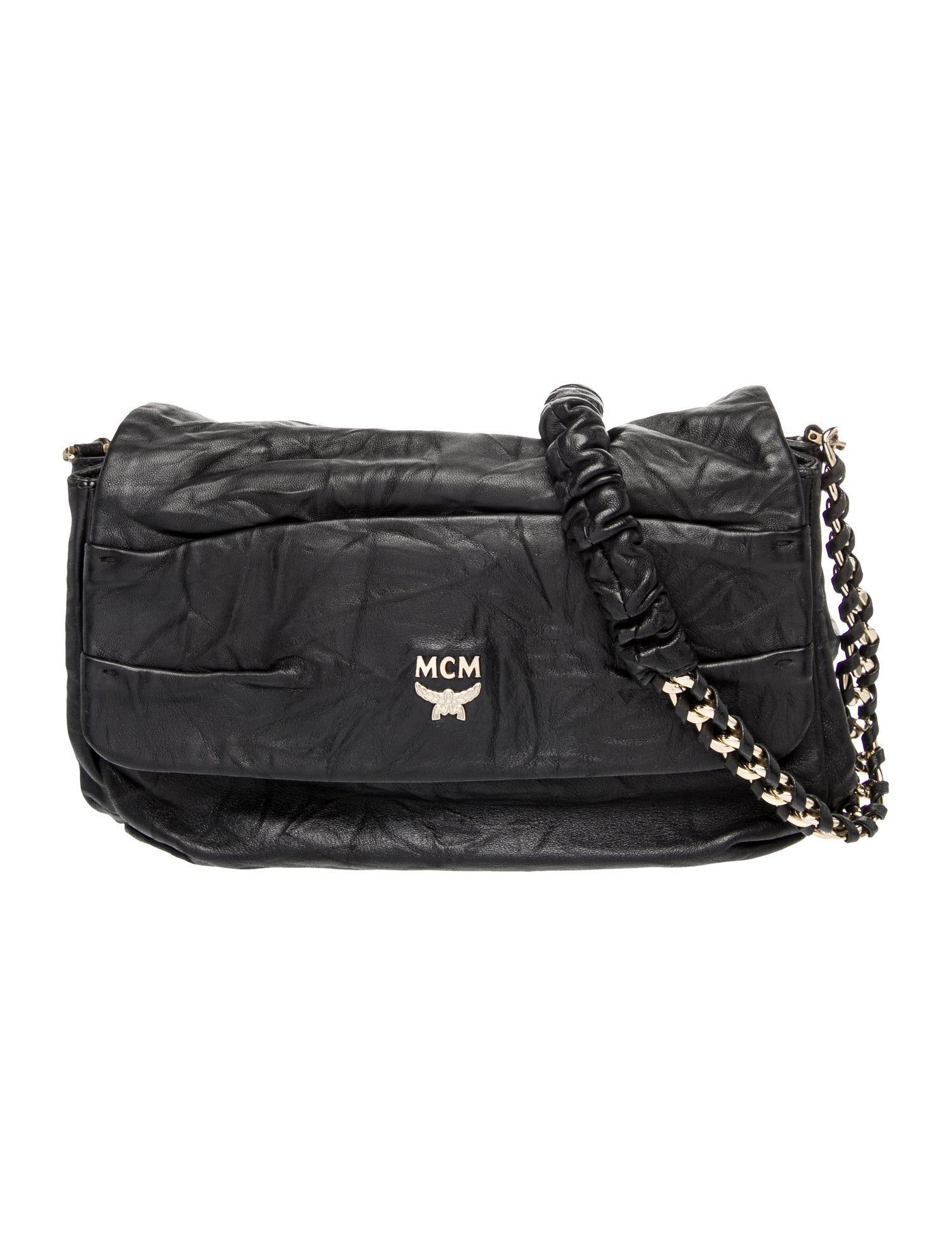 MCM Leather Shoulder Bag