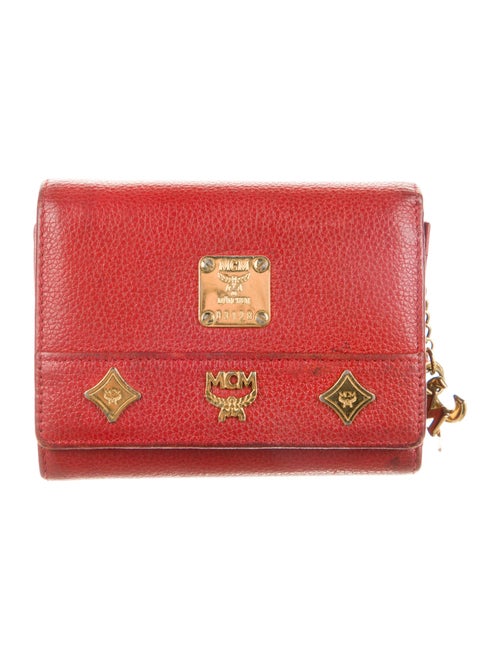 MCM Leather Trifold Wallet