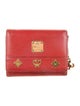 MCM Leather Trifold Wallet