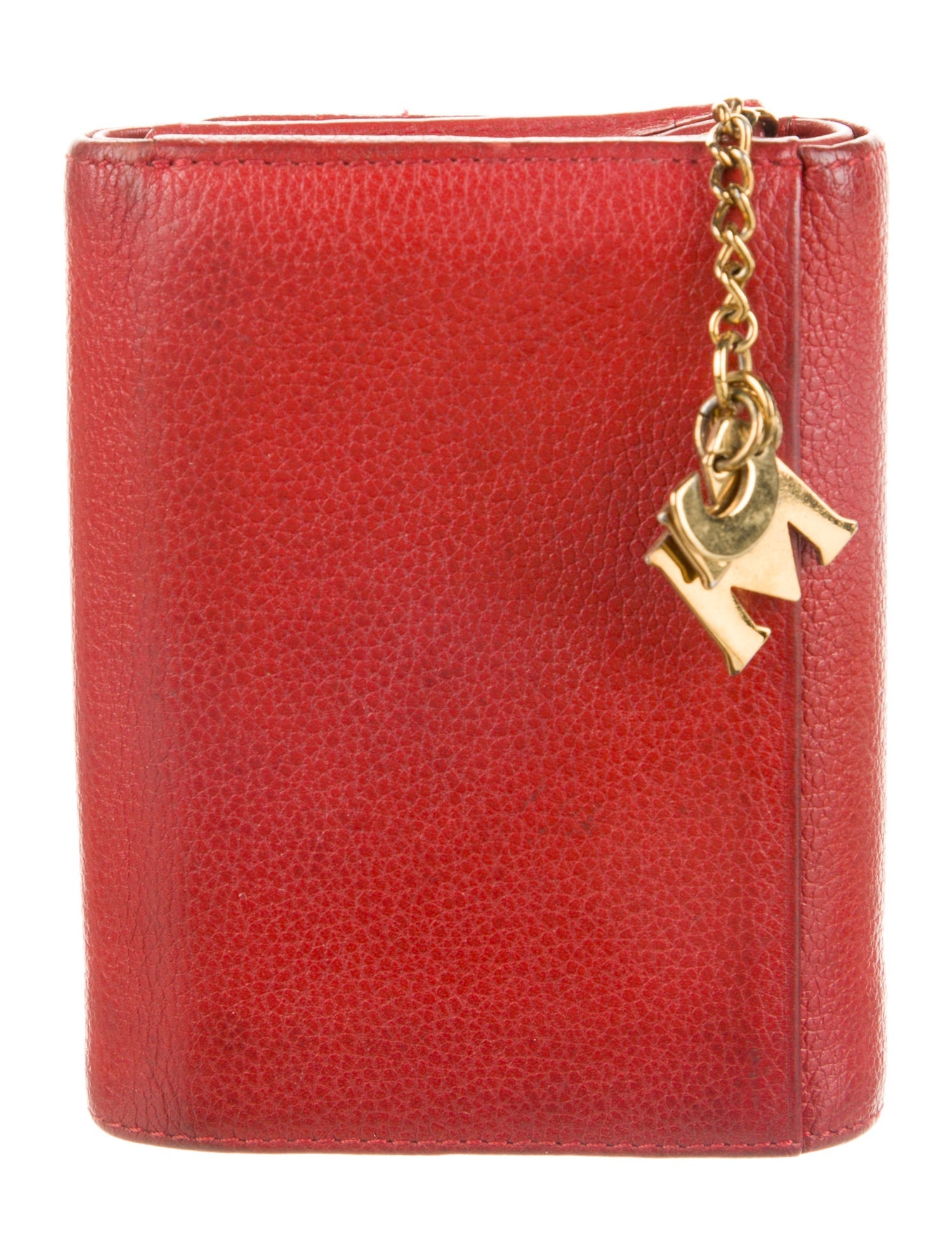 MCM Leather Trifold Wallet