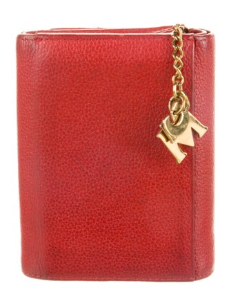 MCM Leather Trifold Wallet