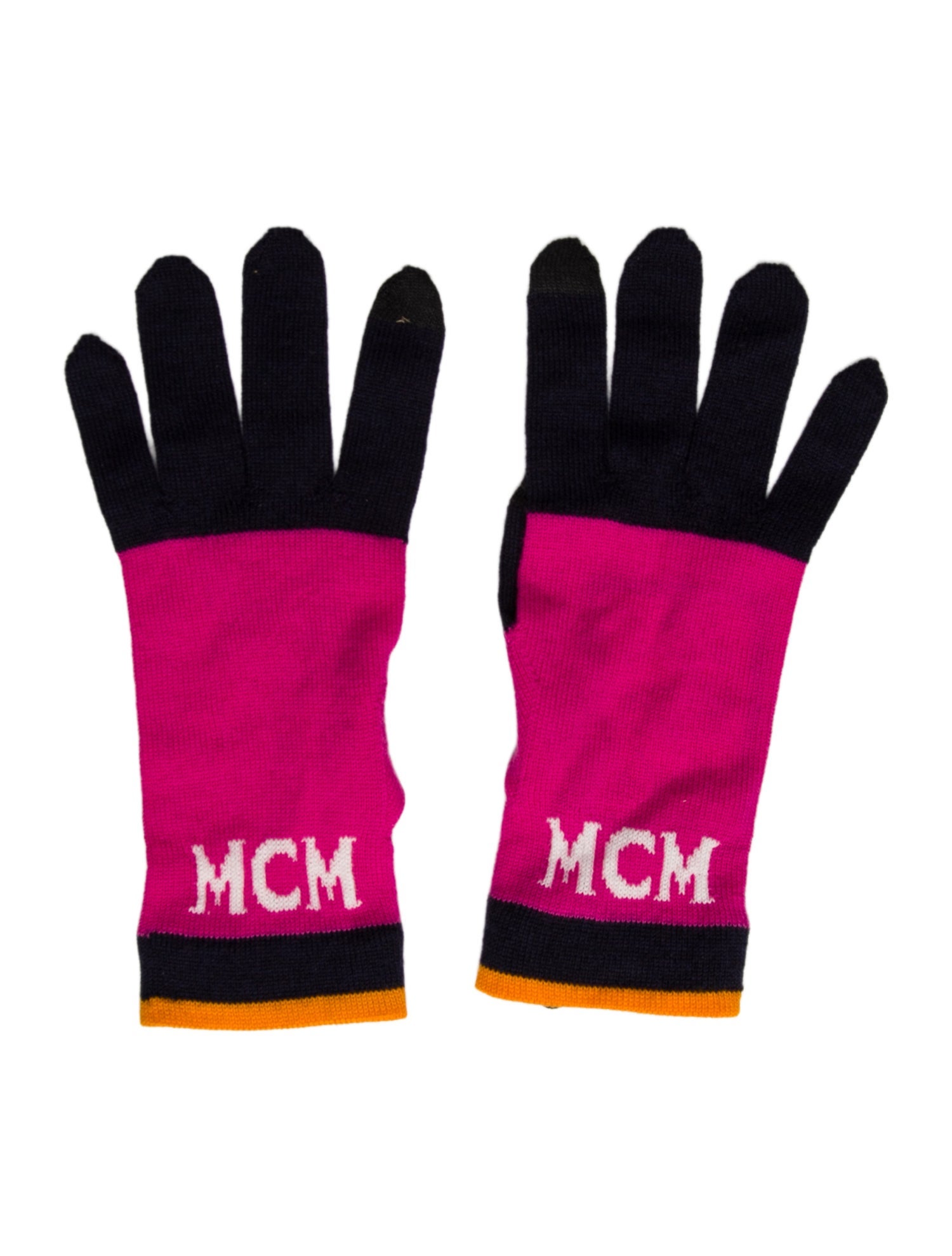 MCM Colorblock Gloves w/Tags