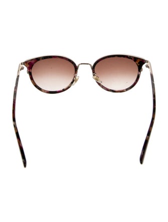MCM Gradient Round Sunglasses