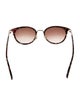 MCM Gradient Round Sunglasses