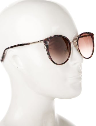 MCM Gradient Round Sunglasses
