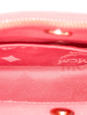 MCM Leather Top Handle Bag