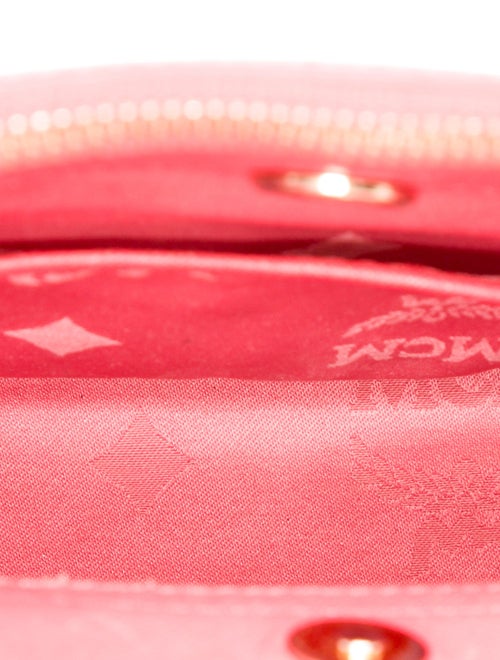 MCM Leather Top Handle Bag