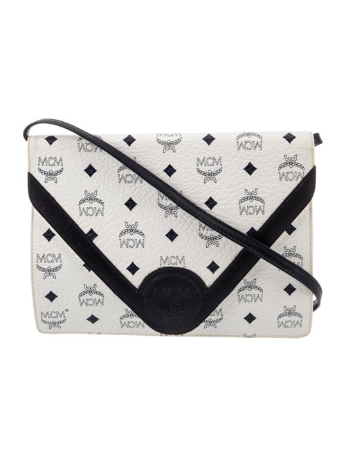 MCM Monogram Messenger Bag