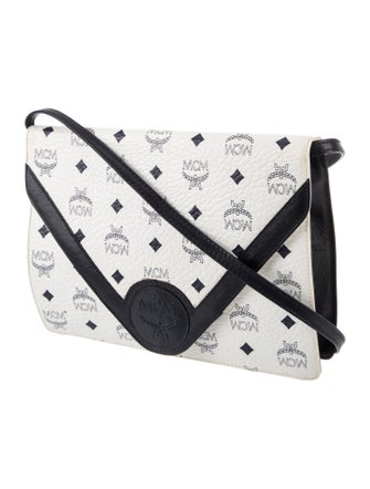 MCM Monogram Messenger Bag