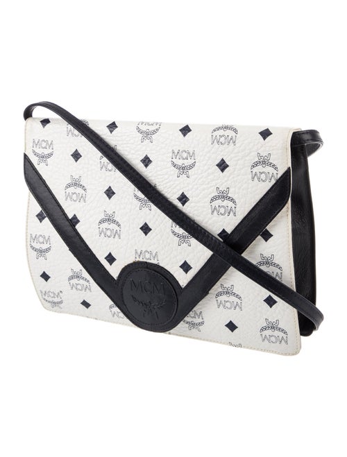 MCM Monogram Messenger Bag