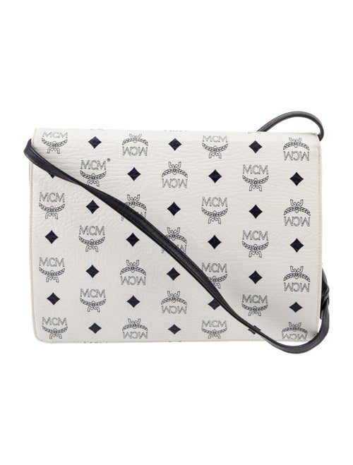 MCM Monogram Messenger Bag