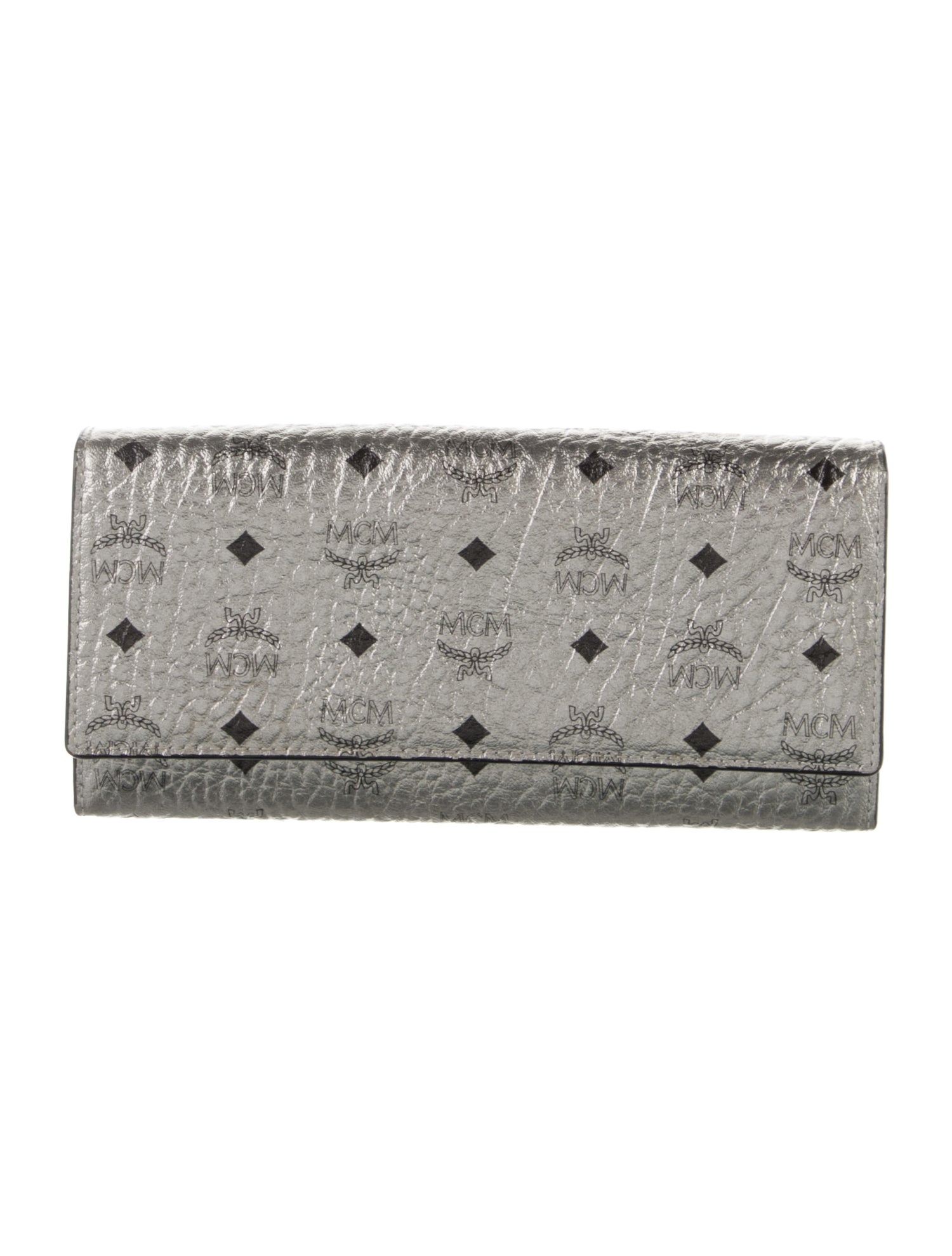 MCM Leather Printed Wallet