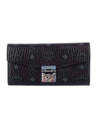 MCM Patricia Leather Continental Wallet