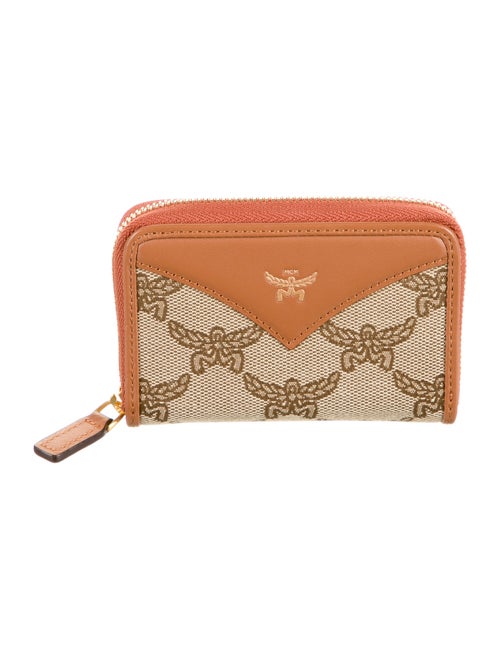 MCM Canvas Printed Wallet