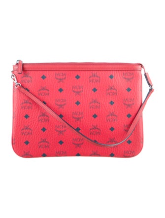 MCM Leather Printed Wallet