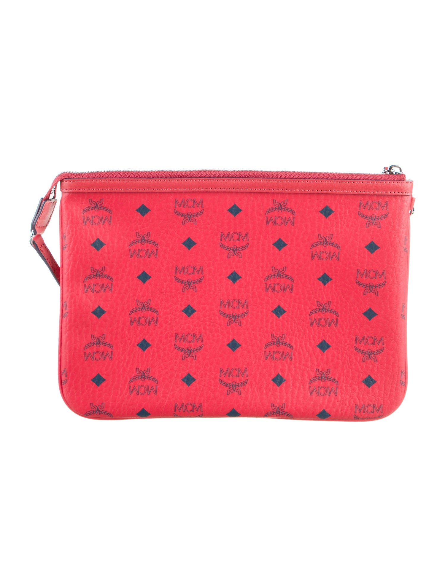 MCM Leather Printed Wallet