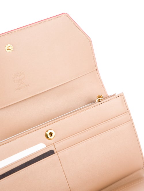 MCM Saffiano Leather Continental Wallet