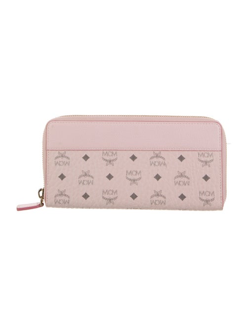 MCM Visetos Leather Wallet
