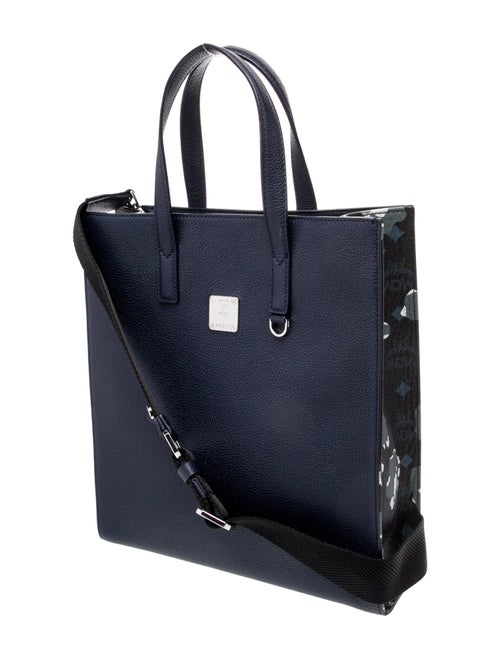 MCM Leather Top Handle Bag