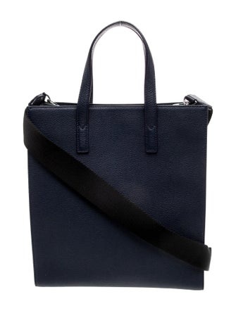 MCM Leather Top Handle Bag