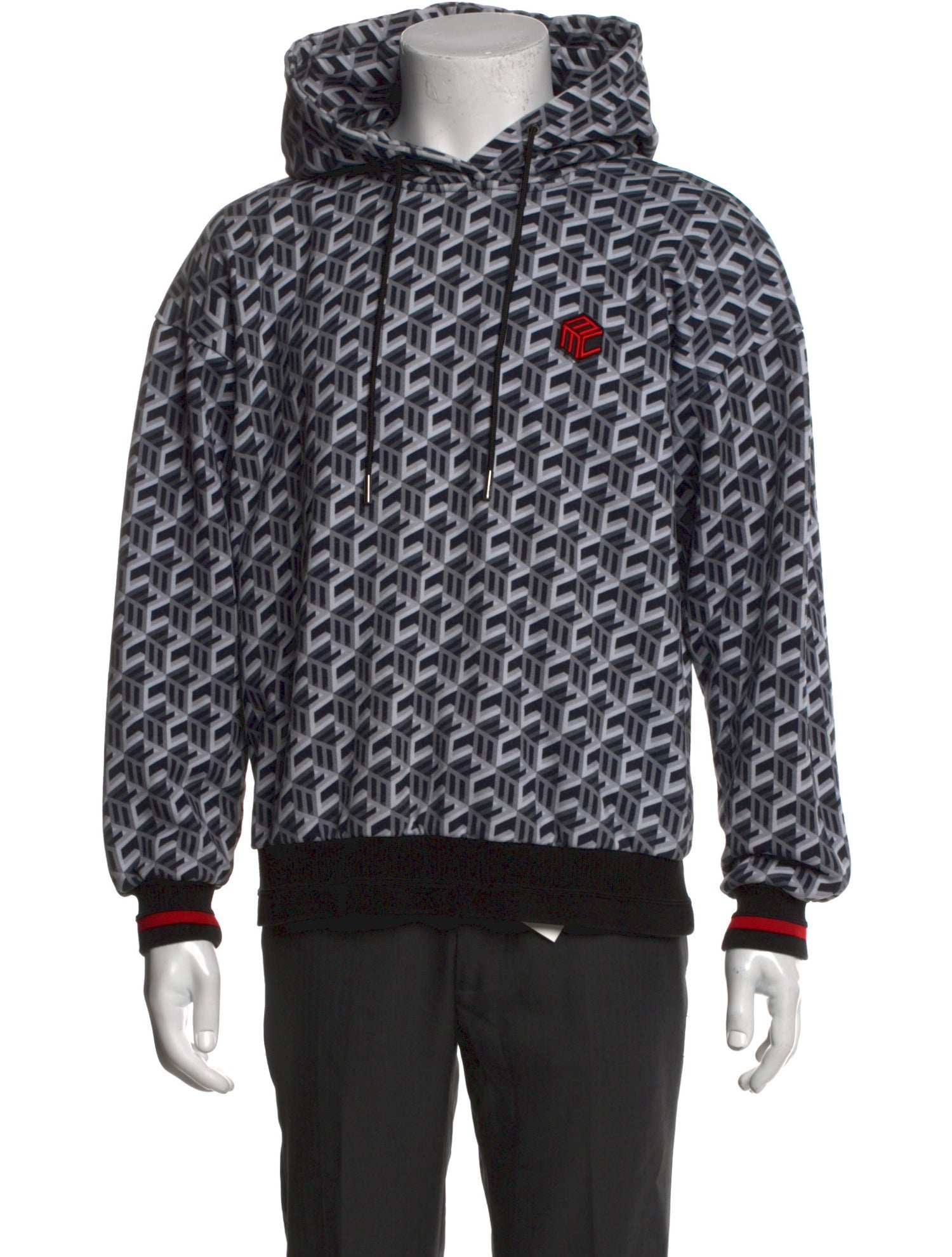 MCM Printed Crew Neck Hoodie