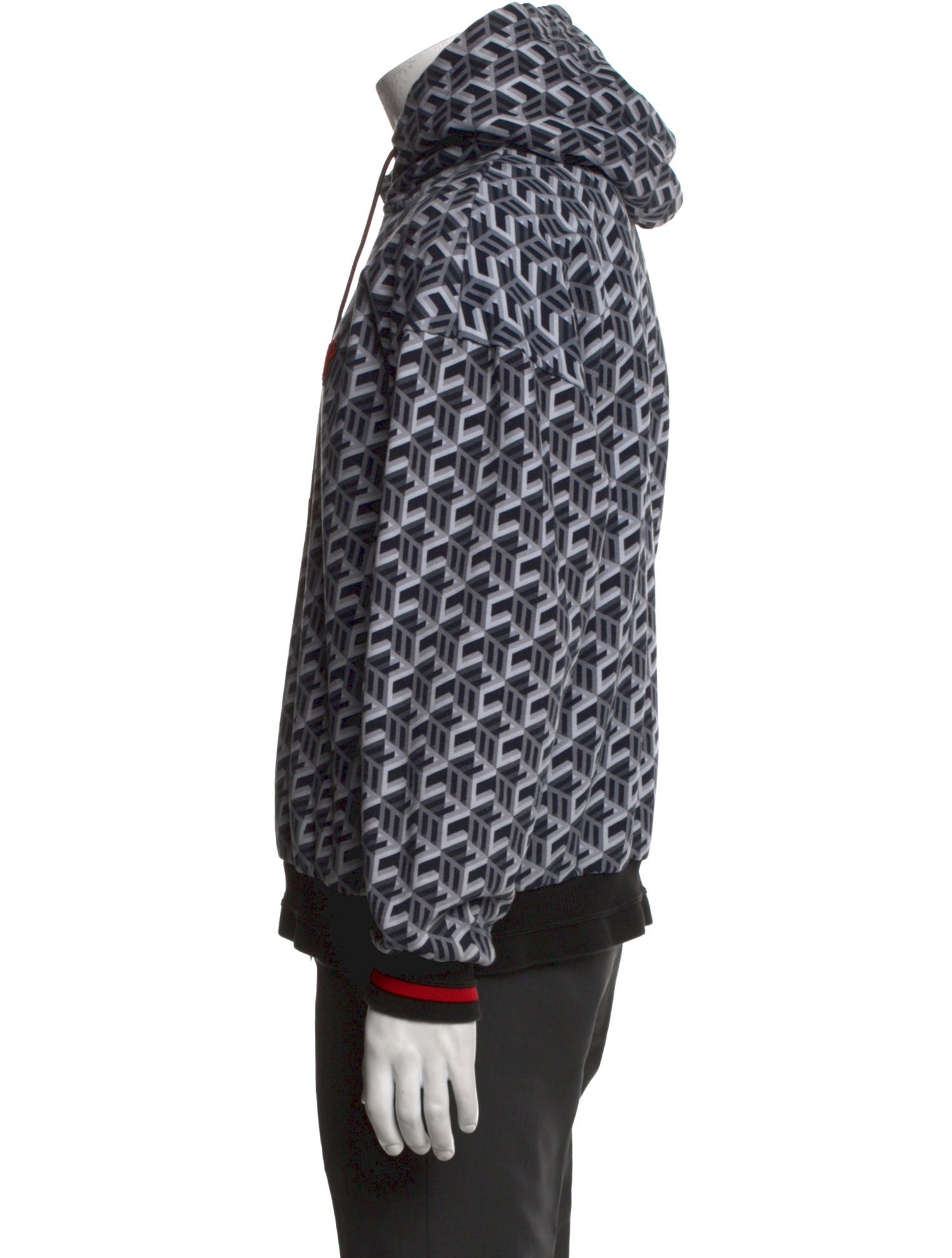 MCM Printed Crew Neck Hoodie