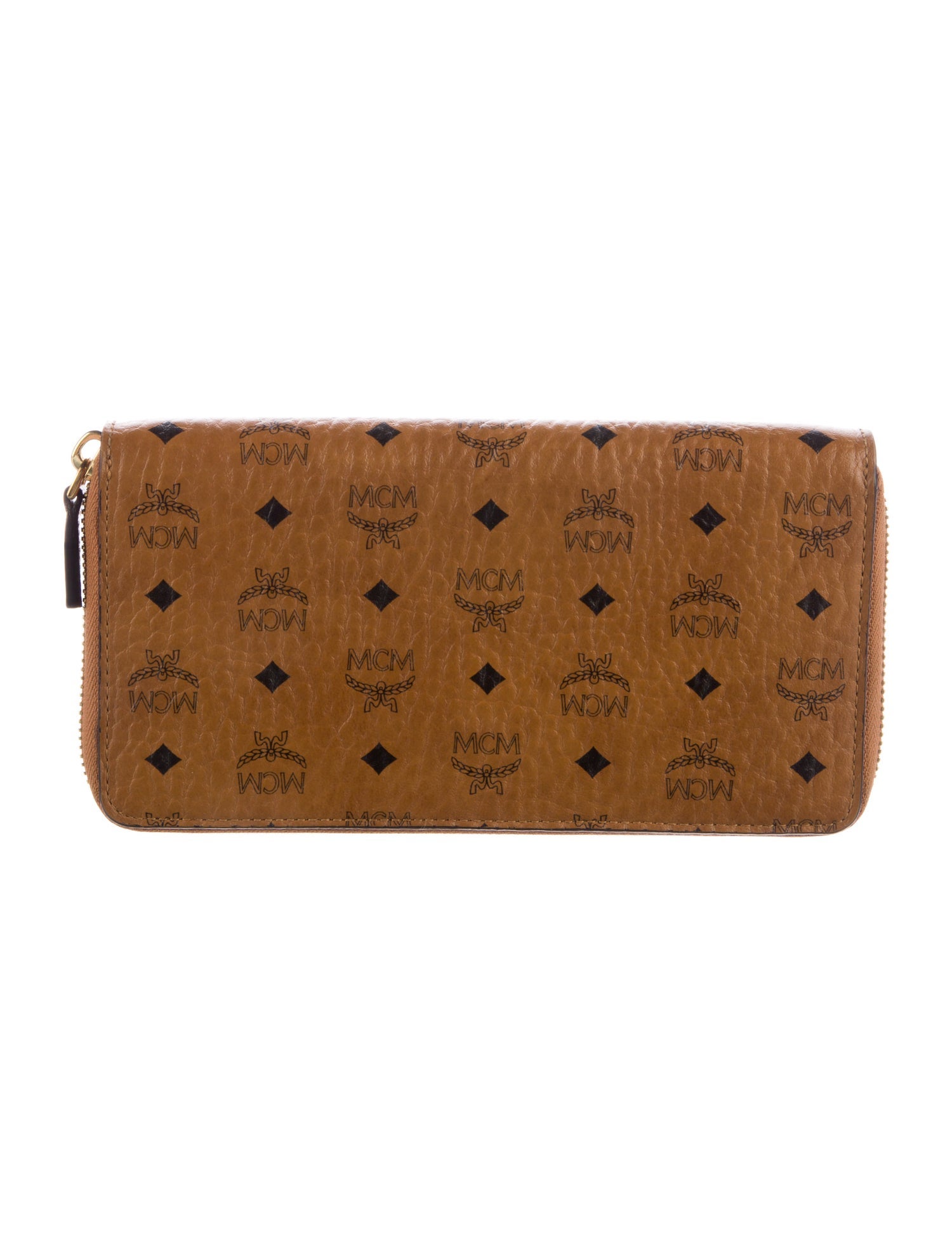 MCM Visetos Leather Wallet