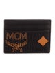 MCM Leather Printed Card Holder