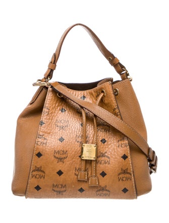 MCM Visetos Bucket Bag