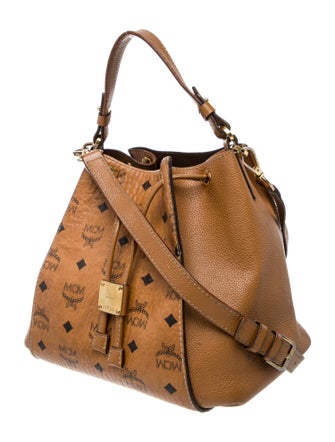 MCM Visetos Bucket Bag