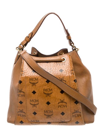MCM Visetos Bucket Bag