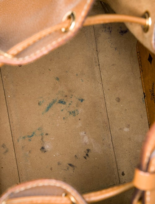 MCM Visetos Bucket Bag