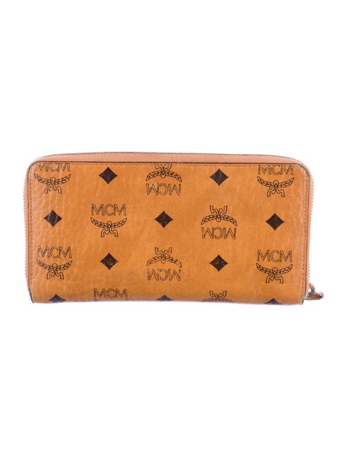 MCM Visetos Monogram Pattern Wallet
