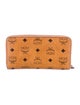 MCM Visetos Monogram Pattern Wallet