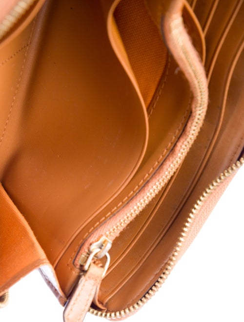 MCM Visetos Monogram Pattern Wallet