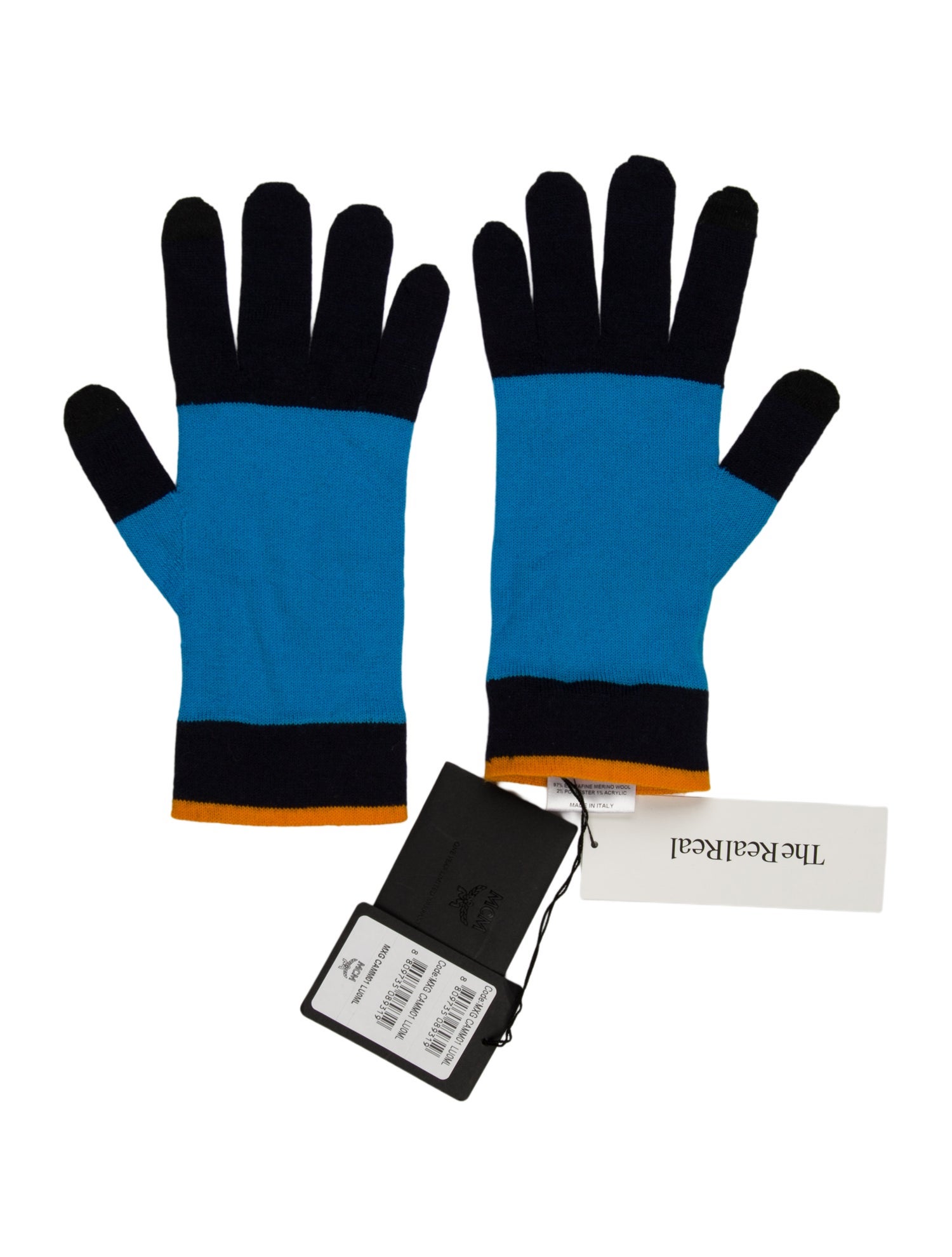 MCM Merino Wool Winter Gloves w/Tags